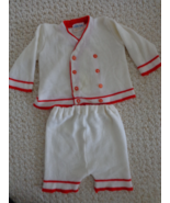 Vintage 2 Pc. Knitted Boy’s Outfit by Little Tykes (#1557) it is a size ... - $28.69 CAD