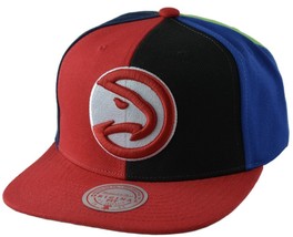 Atlanta Hawks What The? NBA Basketball Men&#39;s Snapback Hat by Mitchell &amp; Ness - £23.79 GBP