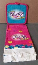 Home Collection Vintage Dish Hand Towel Hot Pad Unused Razzle Candies Co... - $23.18