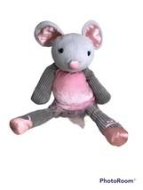 Scentsy Buddy 16&quot; Maddie Mouse Ballerina Plush Pink Tutu Stuffed Animal No Pack - £12.41 GBP