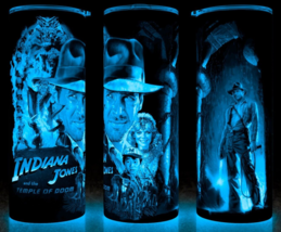 Glow in the Dark Indiana Jones and The Temple of Doom  Movie Cup Mug Tum... - $22.72