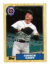 1987 Topps #171 Chuck Cary Detroit Tigers - £2.36 GBP