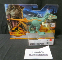 2022 Moros Intrepidus Dinosaur Jurassic World Dominion Ferocious Pack Action Fig - £60.69 GBP