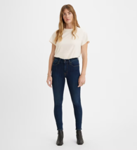 Levi&#39;s Women&#39;s 721 High Rise Skinny Blue Jeans 00 Medium W 24 L 30 NWT - £22.14 GBP