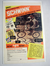 1980 Ad Schwinn BMX, Schwinn Bicycle Co., Chicago, Il. - $7.99
