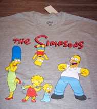 THE SIMPSONS Family T-Shirt MENS SMALL NEW 1990&#39;s Homer Bart Marge Lisa ... - $19.80