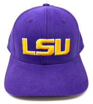 Louisiana State University Lsu Tigers Logo Purple Adjustable Curved Bill Hat Cap - £13.62 GBP