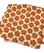 Vintage Fabric Mod Groovy Floral Cotton 1 Yd Craft Sew Retro Joanne - £11.71 GBP