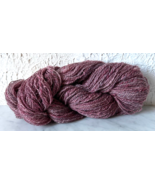 Handspun Yarns by Kathy Barth 100% Wool - 1 Skein Color Pink Purple - $18.95