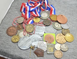 Large lot of vintage German medals from different years - £11.95 GBP