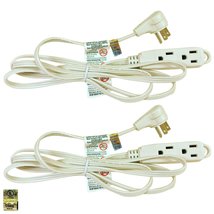 Royal Designs Beige Extension Cord 12&#39; 3 Prong 18 Gauge Indoor Outdoor 2... - $25.69+