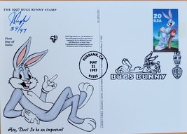 First Day Issue Bugs Bunny 1997 Postcard, Stamp May 22 1997  - £3.20 GBP
