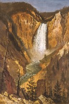 Lower Falls of the Yellowstone by Albert Bierstadt as Giclee Print + Ships Free - £30.68 GBP+