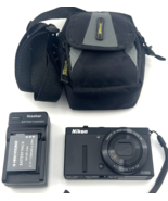 Nikon Coolpix P340 Digital Camera 12MP WiFi 1080p Video TESTED - £205.77 GBP