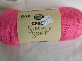 Caron Simply Soft Watermelon No dye Lot (CC) - $4.99