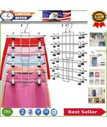 Rust-Resistant Multi-Functional Hanging Closet Organizer - 6 Tiers with ... - $34.53 CAD