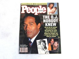 People Weekly The O.J Nobody Knew July 4, 1994 63-2 - £7.80 GBP