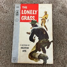The Lonely Grass Western Paperback Book by Nelson Nye from Pocket Book 1956 - £9.74 GBP