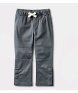 Cat &amp; Jack Boy's Size 4T  Straight Leg Pull On Woven Pants, Gray - $13.99