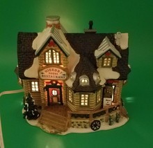 LEMAX Christmas Village Hickory House Restaurant 2003 Enchanted Forest - Retired - £39.56 GBP