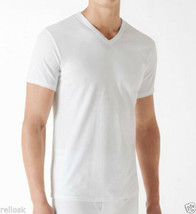 3 CALVIN KLEIN CREW OR V NECK WHITE BLACK GRAY SIZES S M L XL COTTON T-S... - £26.56 GBP