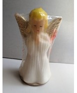 Vintage Christmas Candles 1 Angel 5 inches MCM Holiday  Gurley sealed in... - $42.08