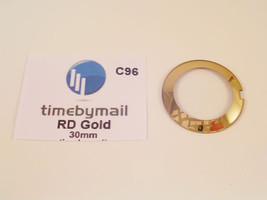 For RADO COUPOLE 30mm Gold Watch Glass Crystal Replacement New Spare Part C96 - $25.63