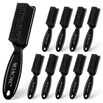 NICEMOVIC Barber Clipper Brushes, 10 Pcs Plastic Handle Nylon Bristles Cleaning - $15.82