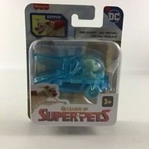 DC League Of Super Pets Krypto Superman Figure Die Cast Vehicle Toy Matt... - $26.68