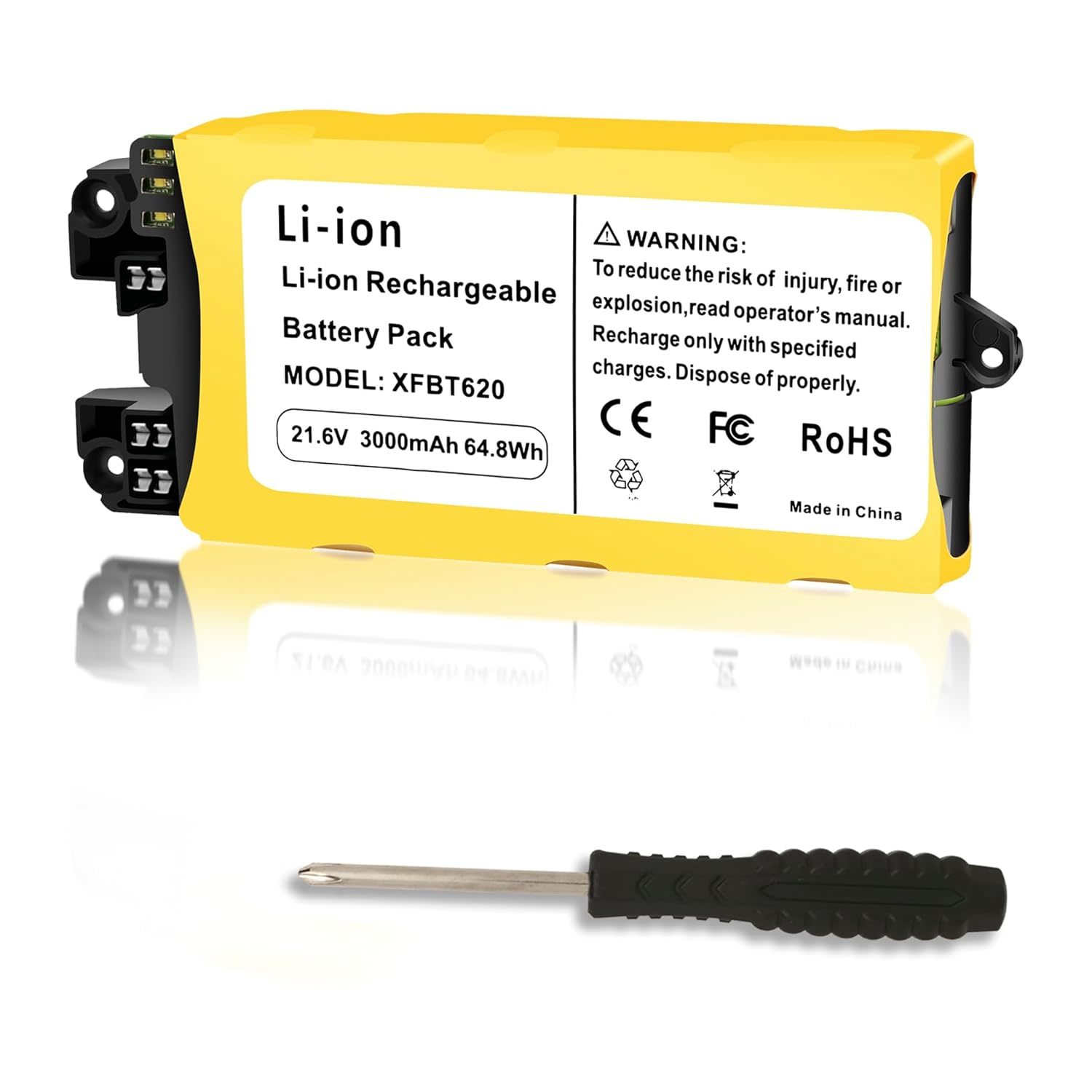 3.0Ah Battery Compatible With Shark Ix141 Ix140 Ix142 Iz140 Iz140C Iz141C Iz142