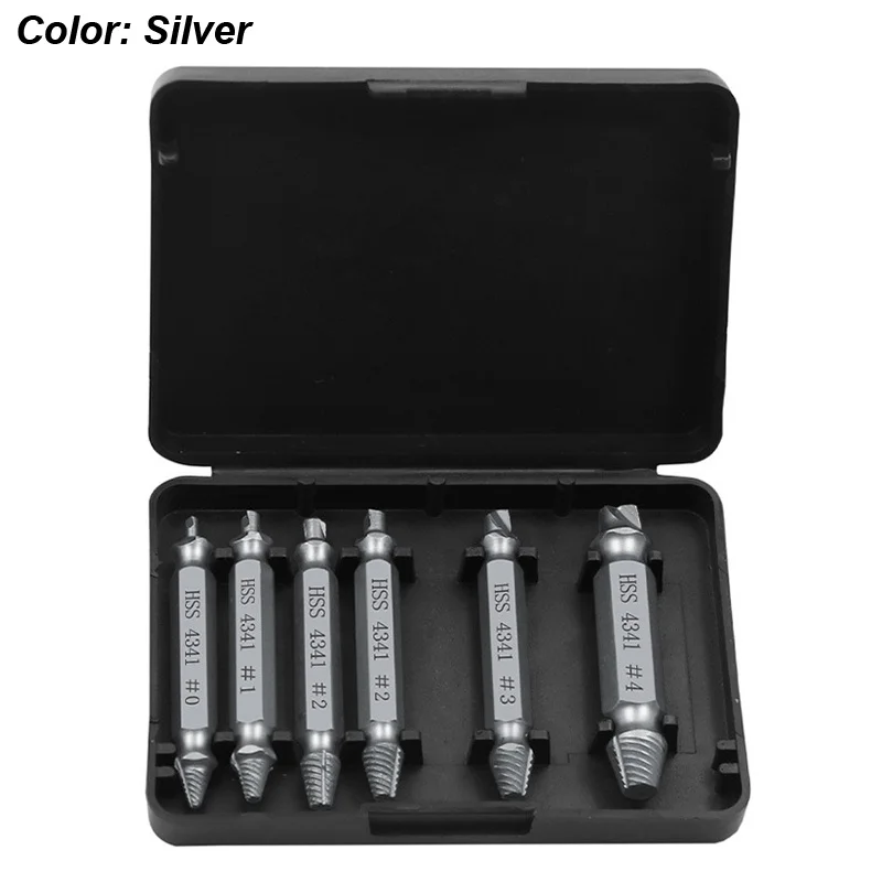 Damaged Screw Extractor Set HSS Drill Bit St Broken Remover Small Easily... - $39.67