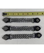 Harley Davidson Motor Cycles Double Chain With Snaps Lot of 3 - $14.60