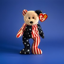 TY Beanie Baby-Spangle-Tag Errors-Gasport-Date Spelled out-1999-PE Pelle... - $10.39