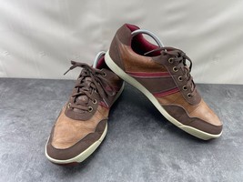 Footjoy Contour Casual Golf Shoes Sneakers Men 10.5 M Brown Spikeless Ca... - $27.54