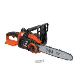Black + Decker Cordless 20-Volt Chainsaw 10 in 25cm Blade Battery and Charger - £149.40 GBP