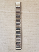 Kreisler Stainless  gold fill Stretch link 1970s Vintage Watch Band Nos W59 - £43.86 GBP