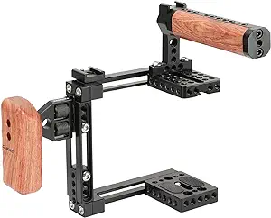 Universal Adjustable Camera Cage Fit For Right Handle And Left Handle Ca... - $195.99