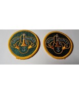 QUANTITY OF 2 U.S. MILITARY 3RD CAVALRY REGIMENT CLASS A PATCHES USAMM S... - $288.37 MXN