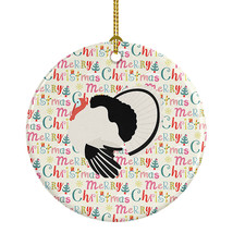 Royal Palm Turkey Christmas Ceramic Ornament Christmas Tree Hanging Decorations  - £27.70 GBP