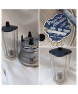 1930 Waring Blender Model SS Art Deco Chrome Beehive Blender Jar Lid NYC... - $5,663.03 MXN