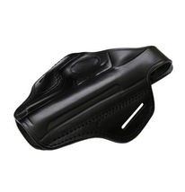 Fits Springfield XD 45 5”BBL Leather Belt Holster With Thumb Break. Right Hand. image 3