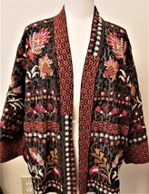 Johnny Was Embroidered Cardigan Sz.XL Multicolor - £200.91 GBP