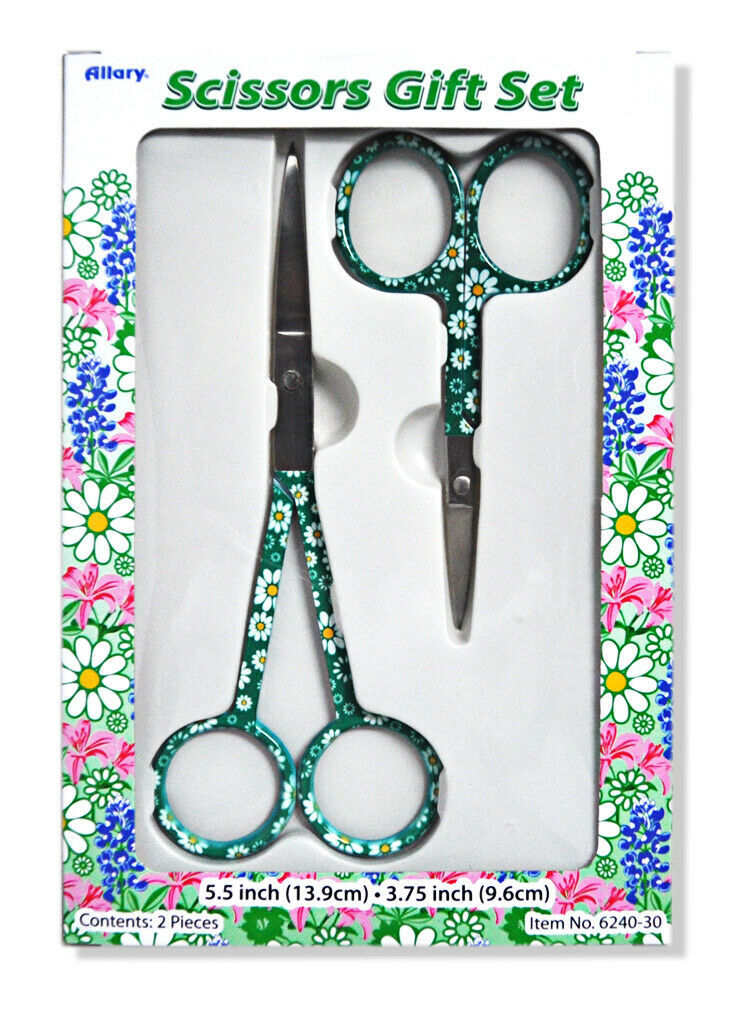 Two Piece Scissors Gift Set Daisy - $9.86
