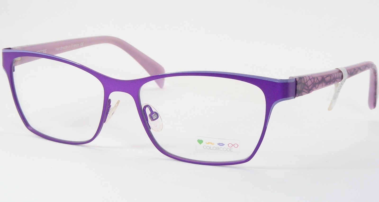 COLORCODE Coeur Couleur 1010 Viola Unico Raro Occhiali da Sole 53 15 135mm - $134.04