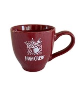 Java Crew Coffee Mug Burgundy Big Handle - $197.21 MXN