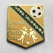 Long Island Soccer Club Beth Page PAL Hat Lapel Pin NY New York Bethpage - $11.95