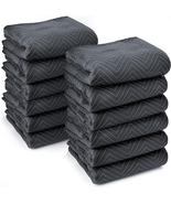 12 Heavy Duty Moving Packing Blankets Ultra Thick Pro 72&quot; x 40&quot; Furnitur... - $87.63 CAD