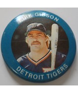 KIRK GIBSON DETROIT TIGERS 1984 BUTTON FUN FOODS 21 OF 133 OUTFIELD BASE... - $6.75