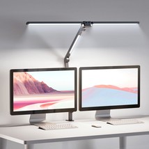 Led Desk Lamp, Flexible Desk Light With Clamp, Dual Light 25 Lighting Eye-Caring - £51.10 GBP