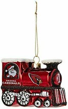 Arizona Cardinals Football Hand Painted Christmas Holiday Train Ornament New - £13.52 GBP